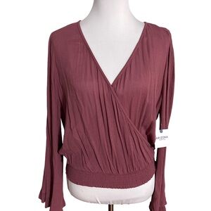 Arizona Jean Company Women's Dusty Rose Blouse